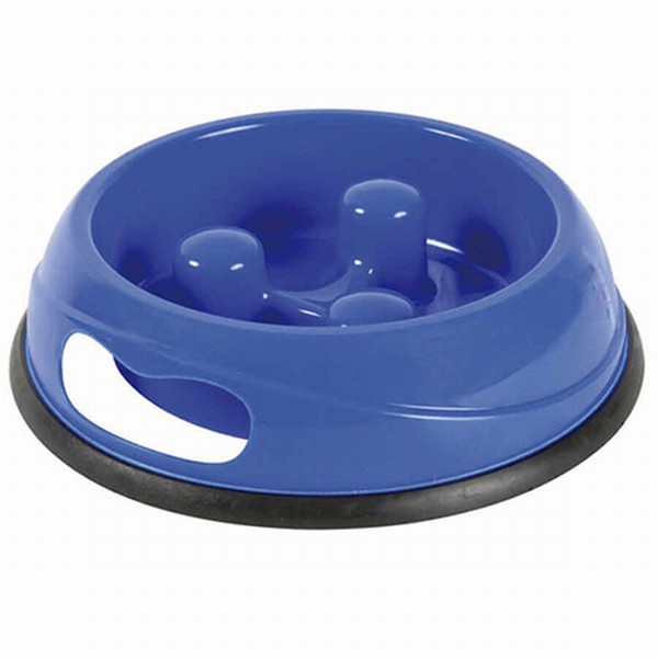 Trixie Köpek Yavaş Besleme Plastik Mama Kabı 0,9 Lt 23 Cm