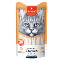 Wanpy Tavuklu ve Yengeçli Krema Kedi Ödülü 25x14 Gr