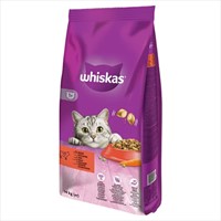 Whiskas Biftekli YetiÅŸkin Kedi MamasÄ± 14 Kg