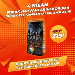 Guupy 15 Kg Kuzu Etli Yetişkin Köpek Maması