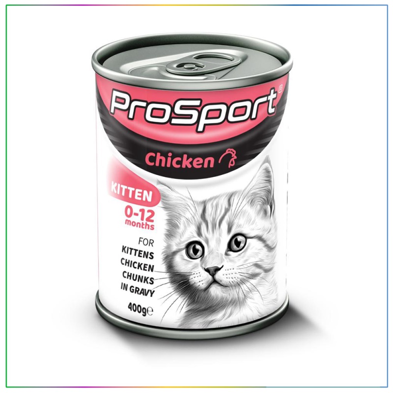 Prosport Chunk Tavuk Etli Yavru Kedi Konservesi 400 gr