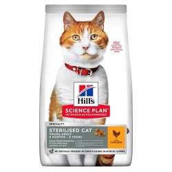 Hill's Tavuklu Kısırlaştırılmış Kedi Maması 10kg