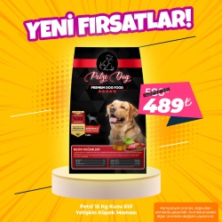 Petzi Dog Kuzu Etli 15 Kg Yetişkin Köpek Maması