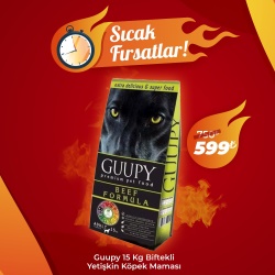 Guupy 15 Kg Biftekli Yetişkin Köpek Maması