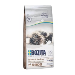 Bozita Feline İndoor Tahılsız Sterilized Geyik Etli Kedi Maması 10 Kg