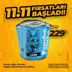 Pancho 415 gr x 20 Adet Köpek Konserve Çeşitleri