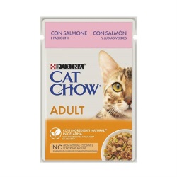 Purina Cat Chow Somonlu Kedi Konserve 85 Gr 26'lı