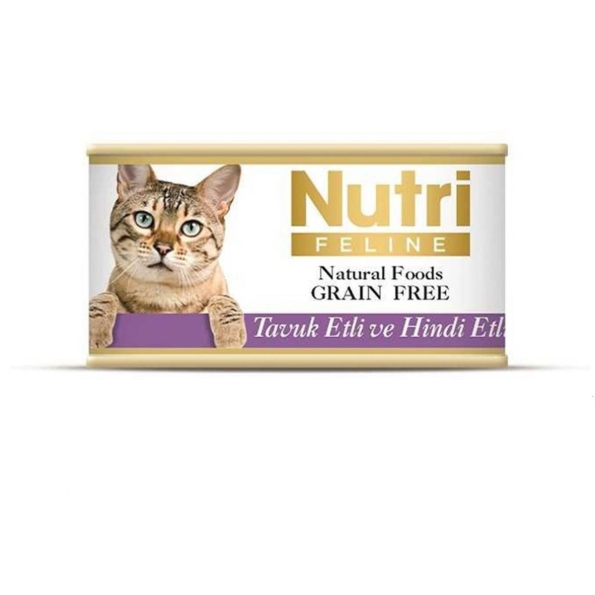 Nutri Feline Tavuklu Ve Hindi Etli Tahılsız Yetişkin Kedi Konservesi 85 Gr