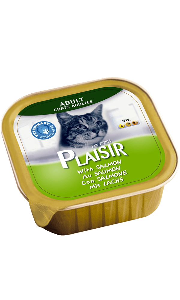 Plaısır Somonlu Yetişkin Pate Kedi Konservesi 100 Gr