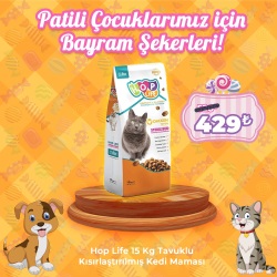 Hop Life 15 Kg Tavuklu Sterilised Kedi Maması