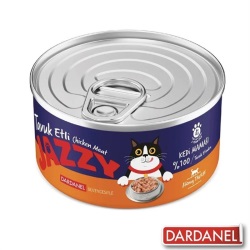 Dardanel Jazzy Tavuk Etli Kedi Konservesi 95gr x 24 Adet