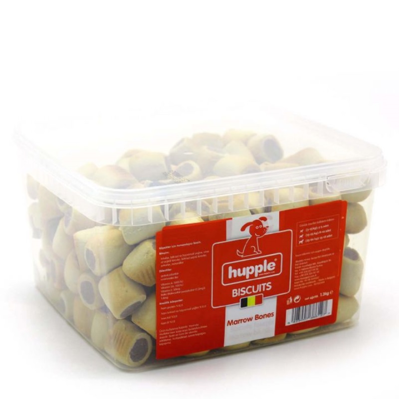 HUPPLE BISCUIT BOX - MARROW BONES 1,3KG