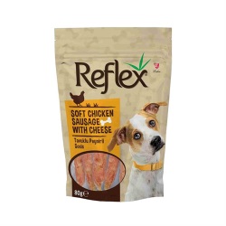 Reflex Peynirli Yumuşak Tavuk Parçacıkları Köpek Ödülü 80gr
