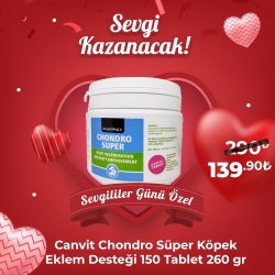 Canvit Chondro Süper Köpek Eklem Desteği 150 Tablet 260gr