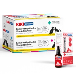 KIKI Excellent Kedi & Köpek Multi Vitamin Şurup 50 ml.