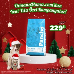 Pancho 15 Kg Kuzu Etli Pirinçli Yetişkin Köpek Maması