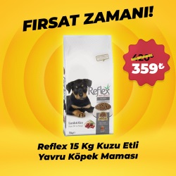 Reflex 15 Kg Kuzu Etli & Pirinçli Yavru Köpek Maması
