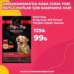 Petzi Dog Premium Kuzu Etli 15 Kg Yetişkin Köpek Maması