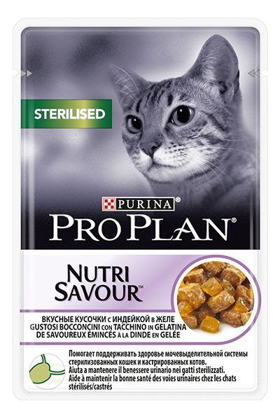 proplan Steril Hindili Kısırlaştırılmış Pouch Kedi Konservesi 85 Gr