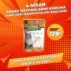 Jungle Kedi Pouch Çeşitleri 24'lü