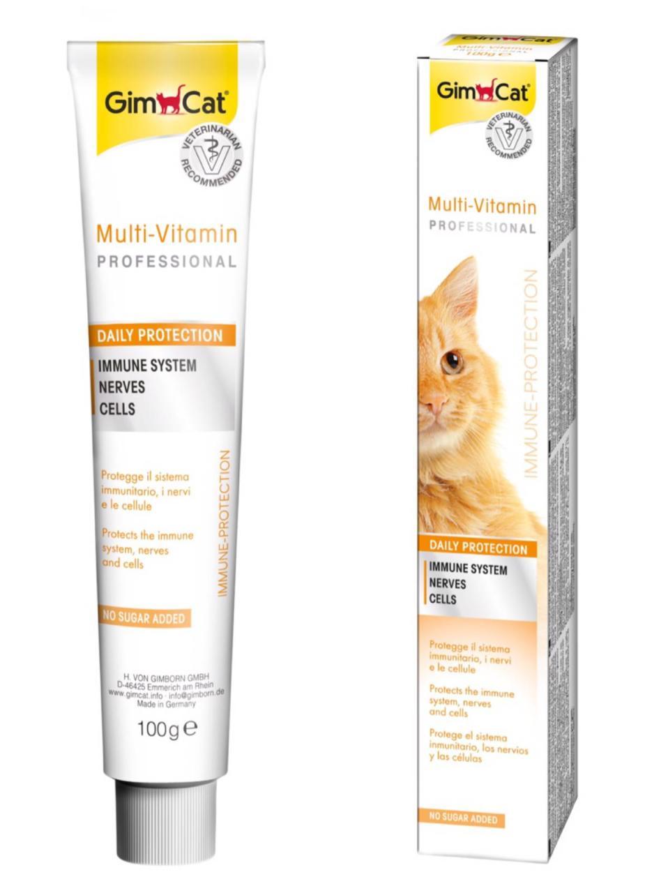 Gimcat Multi Vitamin Paste 12 Vitaminli Kedi Macunu 100 Gr