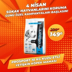 ProSport Kuzu Etli Yetişkin Köpek Maması 10 KG