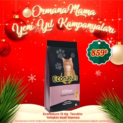 Econature Plus Kitten 15 Kg Tavuklu Yavru Kedi Maması