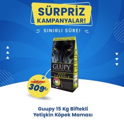 Guupy Biftekli Yetişkin Köpek Maması 15 Kg