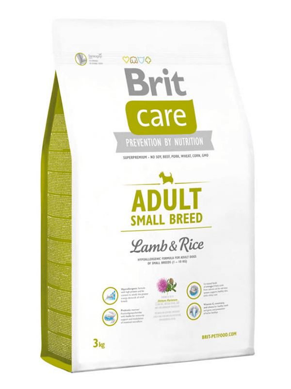 Brit Care Kuzu Etli Küçük Irk Yetişkin Köpek Maması 3 Kg