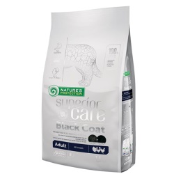 Nature's Protection Adult Kümes Hayvanlı Siyah Tüylü Yetişkin Köpek Maması 1.5 Kg