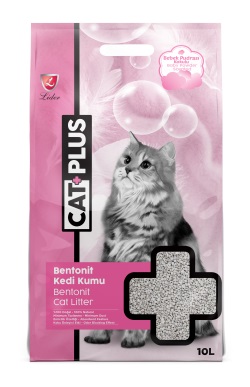 CatPlus Bebek Pudralı Kedi Kumu 10 Lt