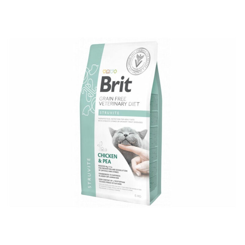 Brit Veterinary Diet Struvite İdrar Yolu Sağlığı Destekleyici Tahılsız Kedi Maması 5 kg