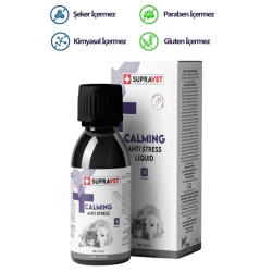 Supravet Calming Anti Stress Kedi ve Köpekler İçin Sıvı Sakinleştirici Damla 100 ml