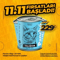 Pancho 415 gr x 20 Adet Kedi Konserve Çeşitleri