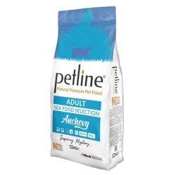 Petline Sea Food Selection Anchovy Hamsili Düşük Tahıllı Yetişkin Kedi Maması 12kg