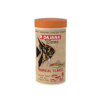 Dajana Worms Tropical Flakes 100 Ml 18 Gr