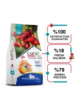 Carni Life Kızılcık Somon Etli ve Portakallı Medium & Maxi Yetişkin Köpek Maması 2.5 Kg