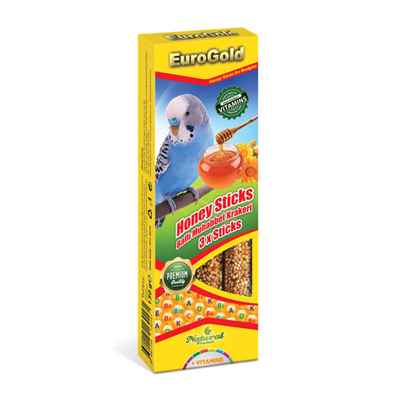 EuroGold Muhabbet Ballı Kraker Üçlü 130g