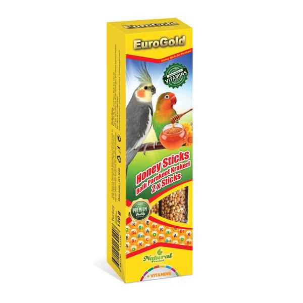 EuroGold Paraket Ballı Kraker İkili 100g