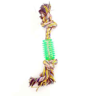 EuroDog Diş İpi Yeşil İpli Diş Kaşımalı 30 Cm