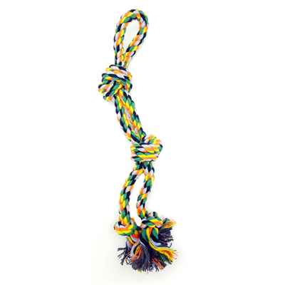 EuroDog Diş İpi Dört Düğüm Kalın Turuncu 65 Cm