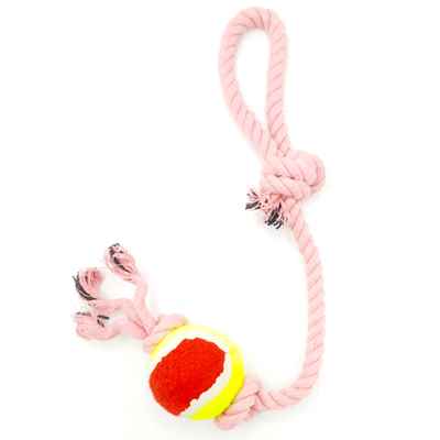 EuroDog Diş İpi Üç Düğüm Tenis Toplu Kır-Bey 53 Cm