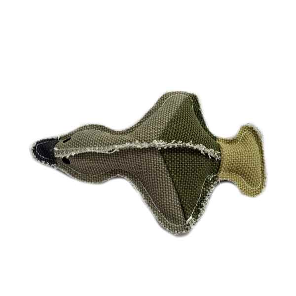 EuroDog Kumaş Yatay Yeşil Ördek Köpek Oyuncağı