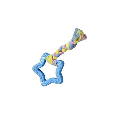 EuroDog Puppy Toys Mavi Beşgen Diş Kaşıma Oyuncağı
