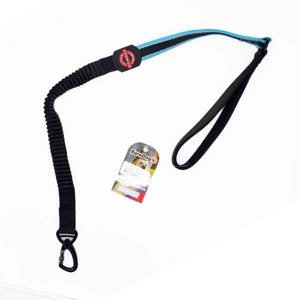 EuroDog Köpek Uzatma Lastikli 25mmx120cm Mavi