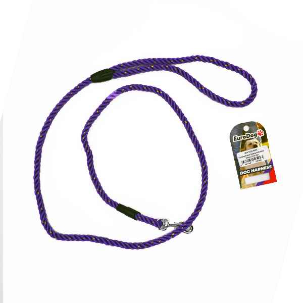 EuroDog Köpek Uzatma Reflektörlü 8mmx120cm Mor