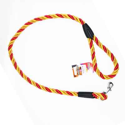 EuroDog Köpek Uzatma 18mm x 120cm Sarı Kırmızı