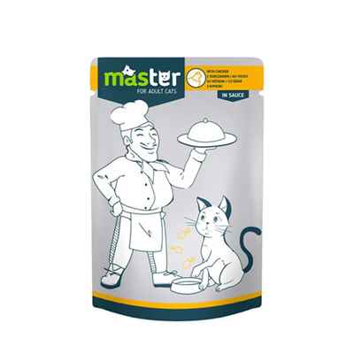 Master Tavuk Etli Pouch Kedi Maması 80 Gr.