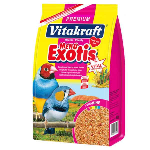 Vitakraft Menu Egzotik FInch Yemi 500 Gr