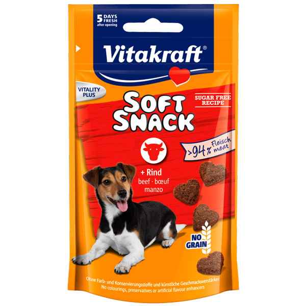 Vitakraft Yumuşak Köpek Ödül Sığır Etli 55gr 8